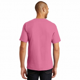Hanes 5250 Authentic 100% Cotton T-Shirt - Pink