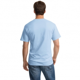 Hanes 5280 ComfortSoft Heavyweight Cotton T-Shirt - Light Blue