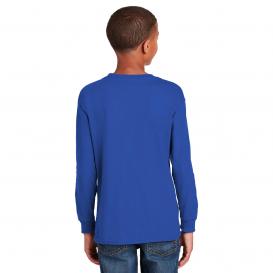 Gildan 5400B Youth Heavy Cotton Long Sleeve T-Shirt - Royal