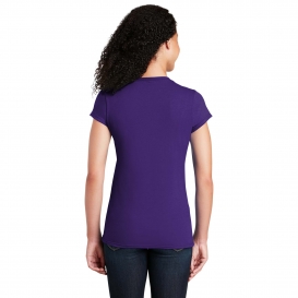 Gildan 64000L Softstyle Women\'s T-Shirt - Purple