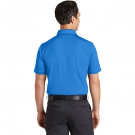 Nike 746099 Dri-FIT Solid Icon Pique Polo - Light Photo Blue