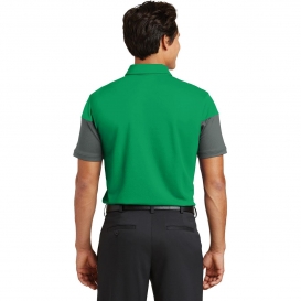 Nike 779802 Dri-FIT Sleeve Colorblock Polo - Pine Green/Anthracite