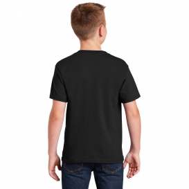 Gildan 8000B Youth DryBlend T-Shirt - Black | Full Source