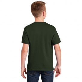 Gildan 8000B Youth DryBlend T-Shirt - Forest