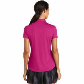 Nike 811807 Ladies Dri-FIT Smooth Performance Polo - Sport Fuchsia