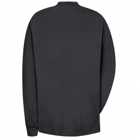 Red Kap 8301 Premium Jersey Mock Turtleneck - Black
