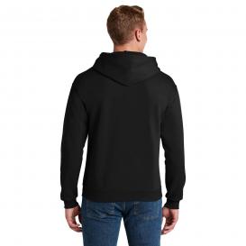 Jerzees 996M NuBlend Pullover Hooded Sweatshirt - Black | Full Source