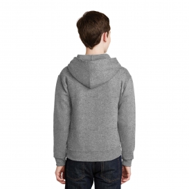 Jerzees 996Y Youth NuBlend Pullover Hooded Sweatshirt - Oxford