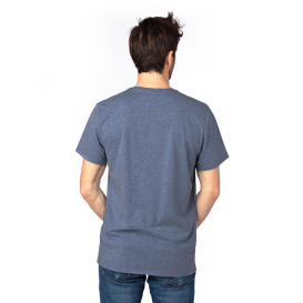 Threadfast 100A Unisex Ultimate CVC T-Shirt - Navy Heather