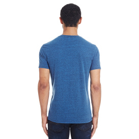Threadfast 102A Unisex Triblend Short-Sleeve T-Shirt - Royal Black Triblend