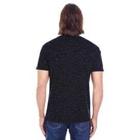 Threadfast 103A Men\'s Triblend Fleck Short-Sleeve T-Shirt - Black Fleck