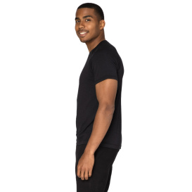 Threadfast 382R Unisex Impact Raglan T-Shirt - Black