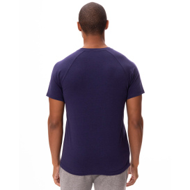 Threadfast 382R Unisex Impact Raglan T-Shirt - Navy
