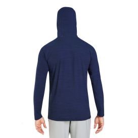 PUMA Golf 532015 Cloudspun Grylbl Hooded Pullover - Navy Blazer Heather