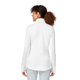 PUMA Golf 533007 Ladies Gamer Golf Quarter-Zip - Bright White