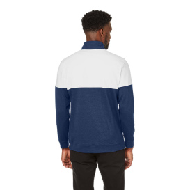 PUMA Golf 595803 Cloudspun Warm Up Quarter-Zip - Peacoat/Bright White