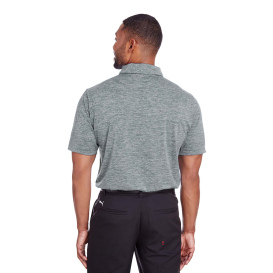 PUMA Golf 596801 Icon Heather Polo - Quiet Shade