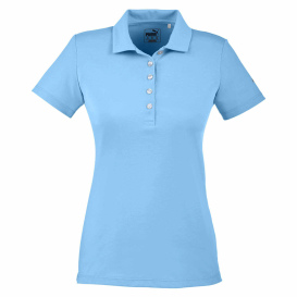PUMA Golf 596921 Ladies Fusion Polo - Blue Bell