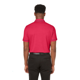 PUMA Golf 599120 Gamer Golf Polo - Teaberry Hetaher/Navy Blazer