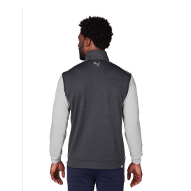 PUMA Golf 599130 T7 Cloudspun Vest - Puma Black Heather/Quiet Shade