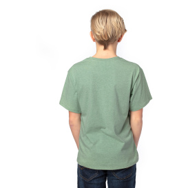 Threadfast 600A Youth Ultimate CVC T-Shirt - Army Heather