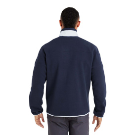 PUMA Golf 628407 Fleece Quarter-Zip - Deep Navy/White Glow