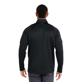 PUMA Golf 631105 Waffle Fleece Quarter-Zip - Puma Black