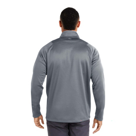 PUMA Golf 631105 Waffle Fleece Quarter-Zip - Slate Sky