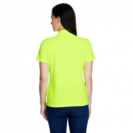 Core 365 78181 Ladies Origin Performance Pique Polo - Safety Yellow