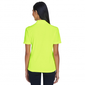 Core 365 78181P Ladies Origin Performance Pique Polo with Pocket - Safety Yellow