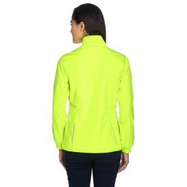 Core 365 78183 Ladies Motivate Unlined Lightweight Jacket - Safety Yellow