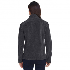 Core 365 78190 Ladies Journey Fleece Jacket - Heather Charcoal