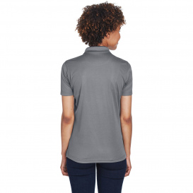 UltraClub 8210L Ladies Cool & Dry Mesh Pique Polo - Charcoal