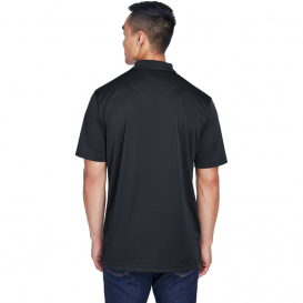 UltraClub 8405T Men\'s Tall Cool & Dry Sport Polo - Black