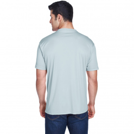 UltraClub 8420 Men\'s Cool & Dry Performance Interlock T-Shirt - Grey