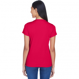 UltraClub 8420L Ladies Cool & Dry Performance Interlock T-Shirt - Red