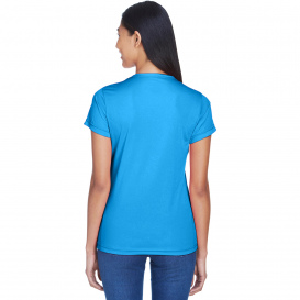 UltraClub 8420L Ladies Cool & Dry Performance Interlock T-Shirt - Sapphire