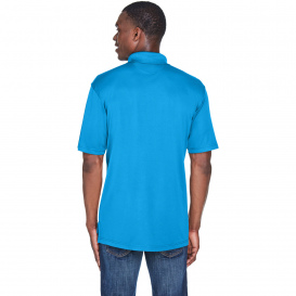 UltraClub 8425 Men\'s Cool & Dry Sport Performance Interlock Polo - Sapphire
