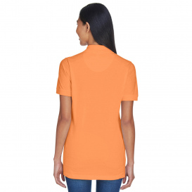 UltraClub 8530 Ladies Classic Pique Polo - Tangerine