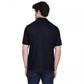 UltraClub 8535 Men\'s Classic Pique Polo - Black