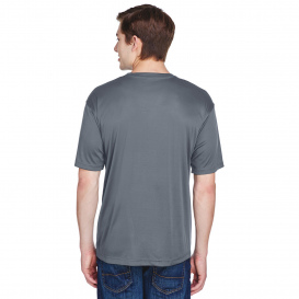 UltraClub 8620 Men\'s Cool & Dry Basic Performance T-Shirt - Charcoal