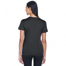 UltraClub 8620L Ladies Cool & Dry Basic Performance T-Shirt - Black