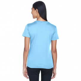 UltraClub 8620L Ladies Cool & Dry Basic Performance T-Shirt - Columbia Blue