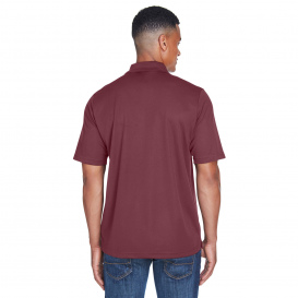 Core 365 88181P Men's Origin Performance Pique Polo with Pocket - Burgundy
