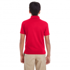 Core 365 88181Y Youth Origin Performance Pique Polo - Classic Red