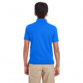 Core 365 88181Y Youth Origin Performance Pique Polo - True Royal