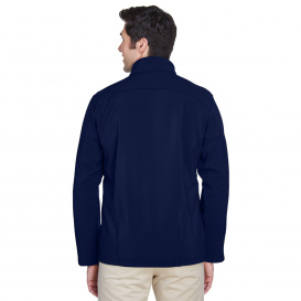 Core 365 88184T Men\'s Tall Cruise Two-Layer Fleece Bonded Soft Shell Jacket - Classic Navy
