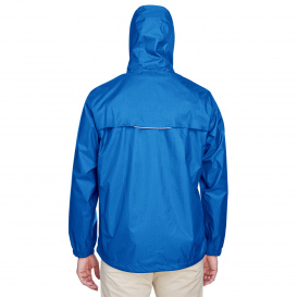 Core 365 88185 Men\'s Climate Seam-Sealed Lightweight Variegated Ripstop Jacket - True Royal