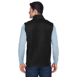 Core 365 88191 Men\'s Journey Fleece Vest - Black