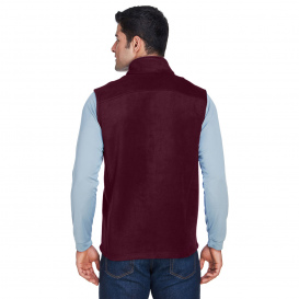 Core 365 88191 Men\'s Journey Fleece Vest - Burgundy